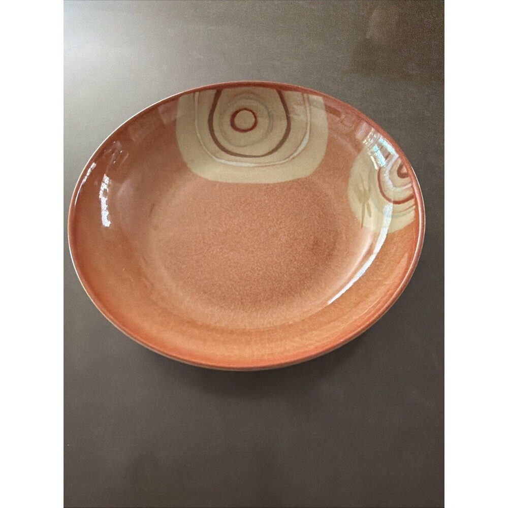 Denby Stoneware Pasta Bowl Fire Chili Made in England - One single bowl